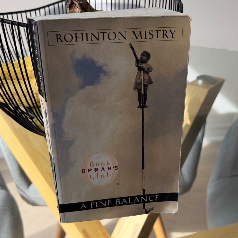 Rohinton Mistry "A Fine Balance" Paperback -